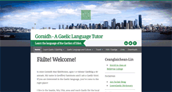 Desktop Screenshot of gaelicseattle.com