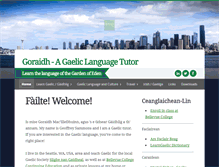 Tablet Screenshot of gaelicseattle.com